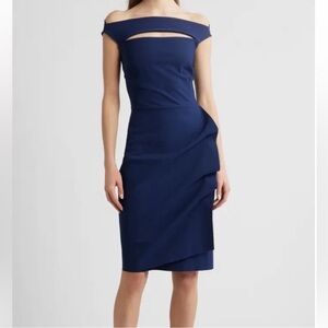 Chiara Boni Melania Jersey Dress, SIZE 12